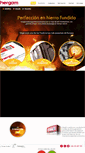 Mobile Screenshot of hergomfoundry.com